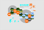 企业文化团队照片形象墙