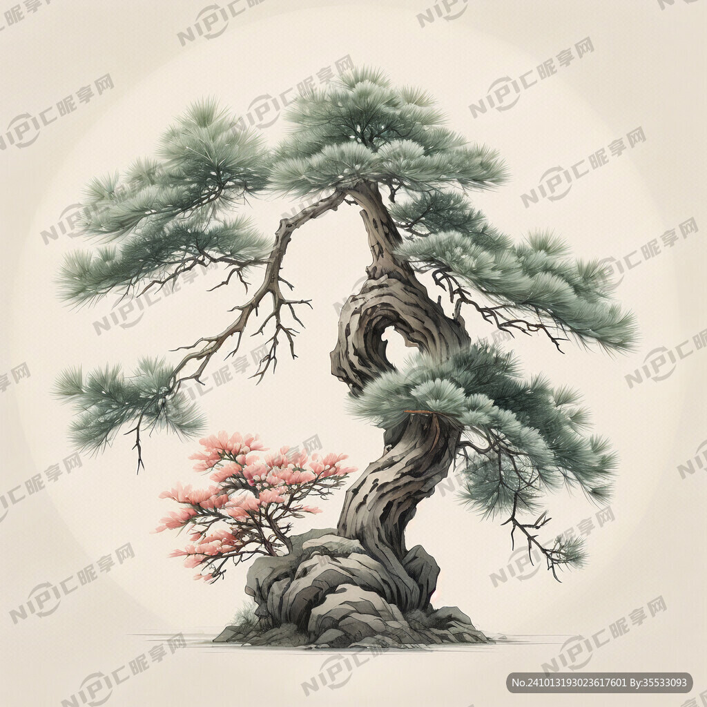 可爱松树
