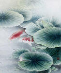 水墨 金鱼