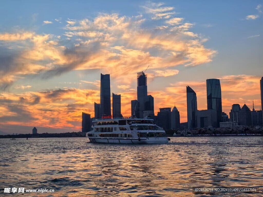晚霞 夕阳