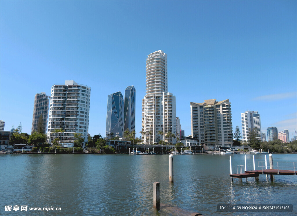 黄金海岸城市风景