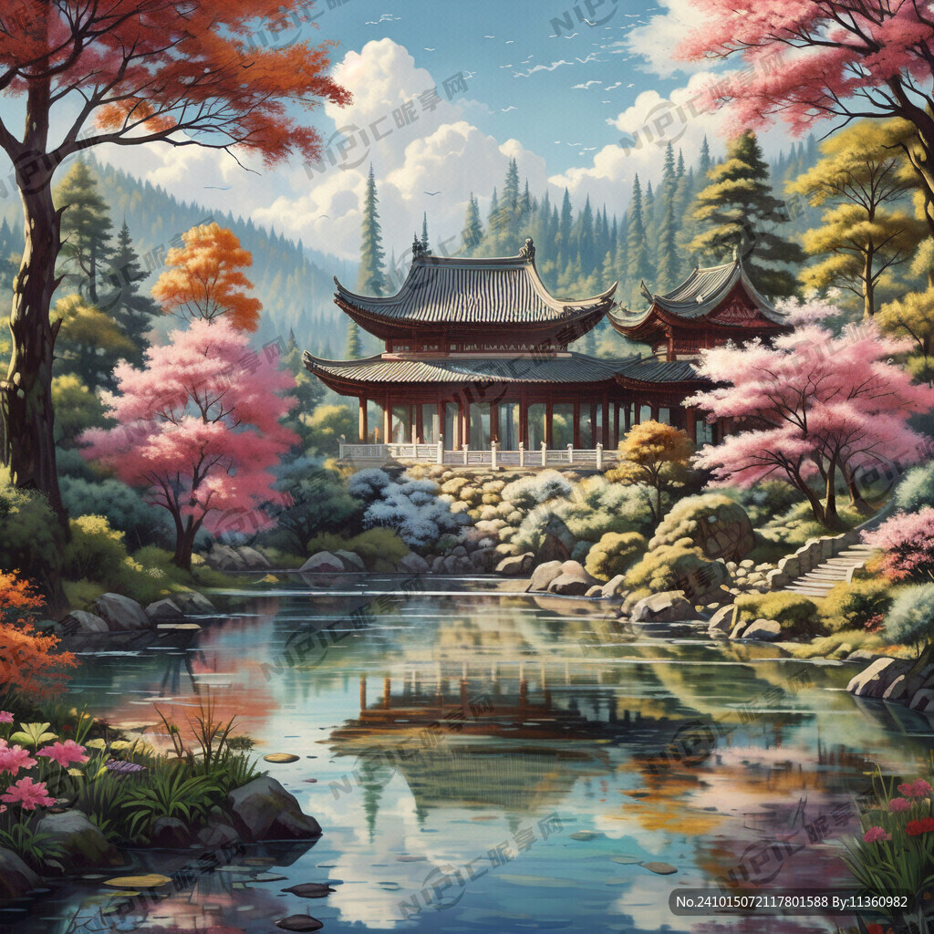 风景画中堂