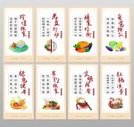 餐厅展板海报