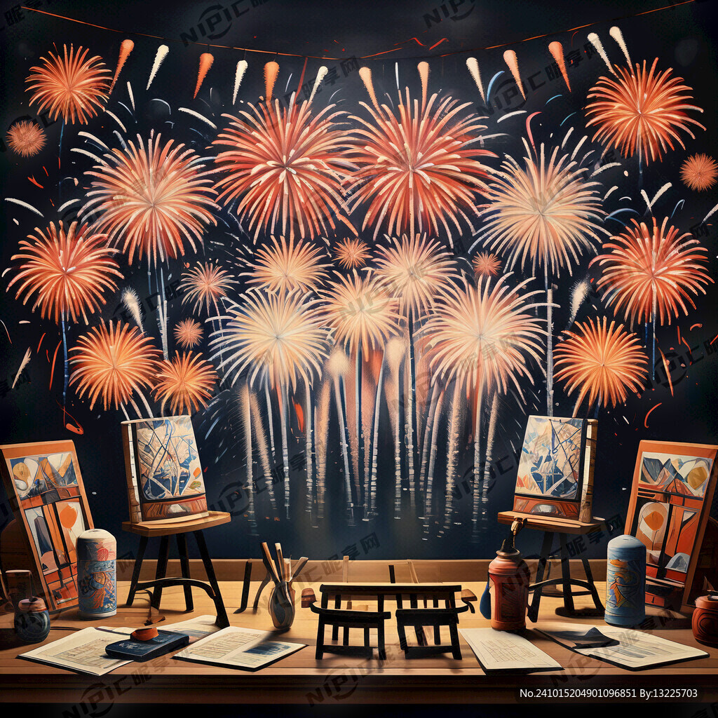 美术培训机构双十一海报生成