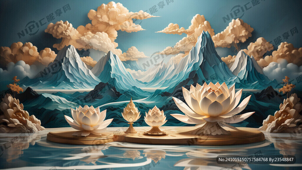 立体 浮雕 金色的描边
