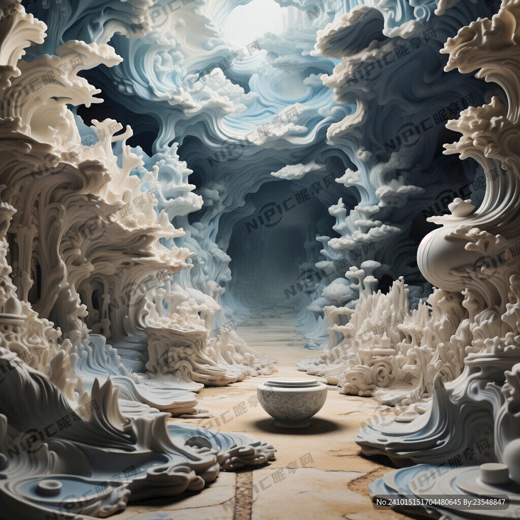 瓷中幻境 层次感强烈 穿越历史