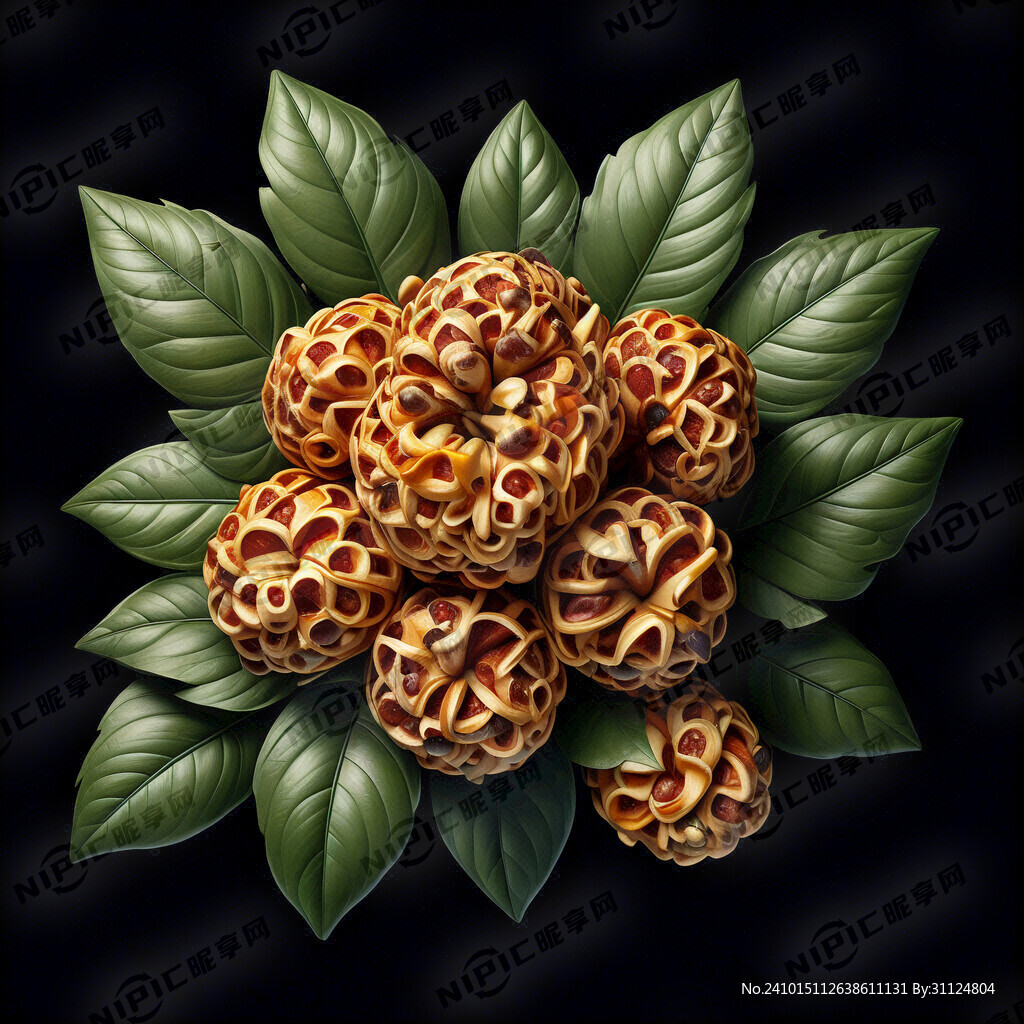 腰果花 细节刻画 高清