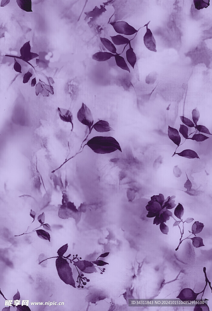 扎染花 