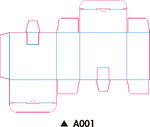 包装盒刀模图