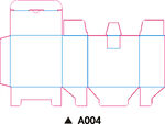 包装盒刀模图