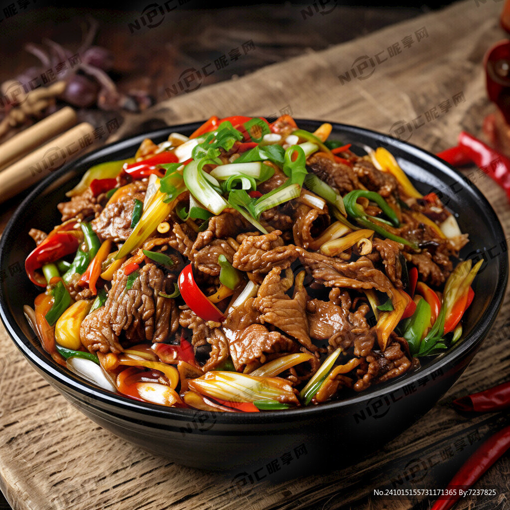 小炒牛肉