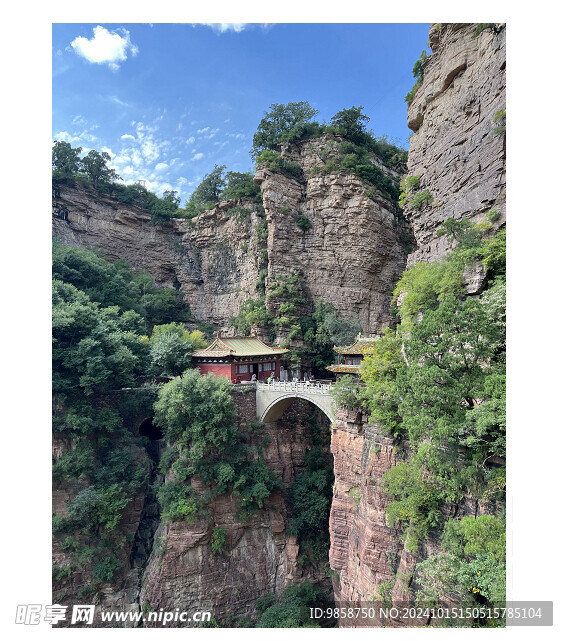 苍岩山 悬空寺