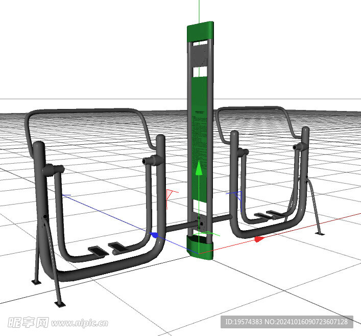 C4D模型 运动器材