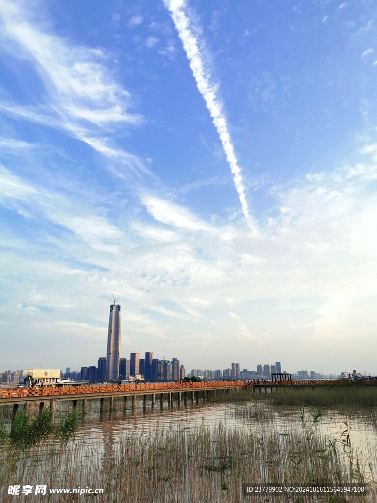 武汉江滩风景