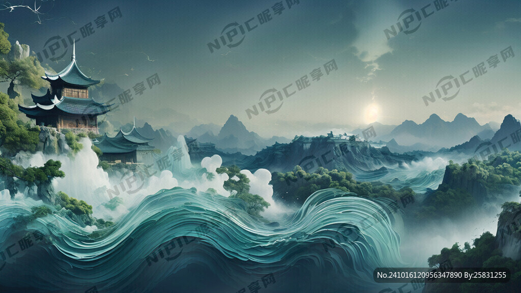 创作一张背景图片