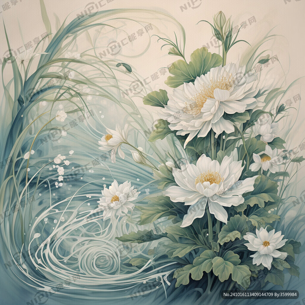 平静 水草