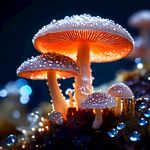 野生蛤蟆菇