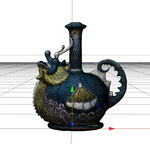 C4D模型 酒壶