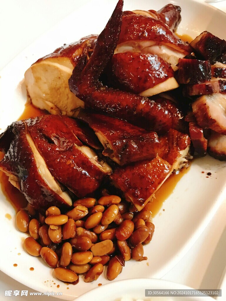 烧鸡美食
