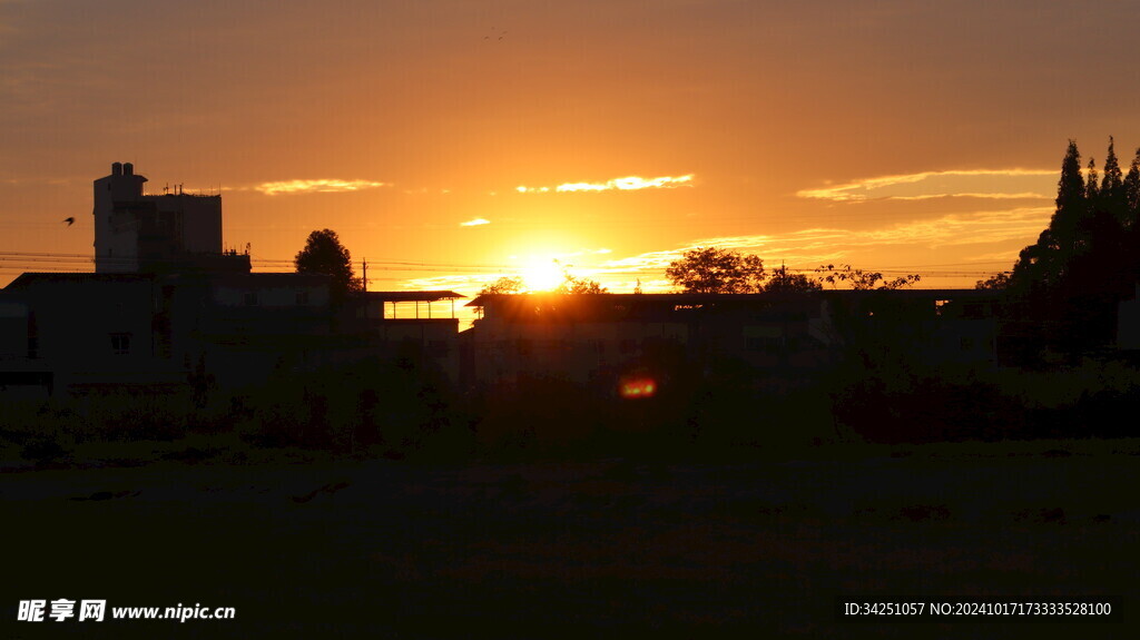 夕阳 落日 晚霞