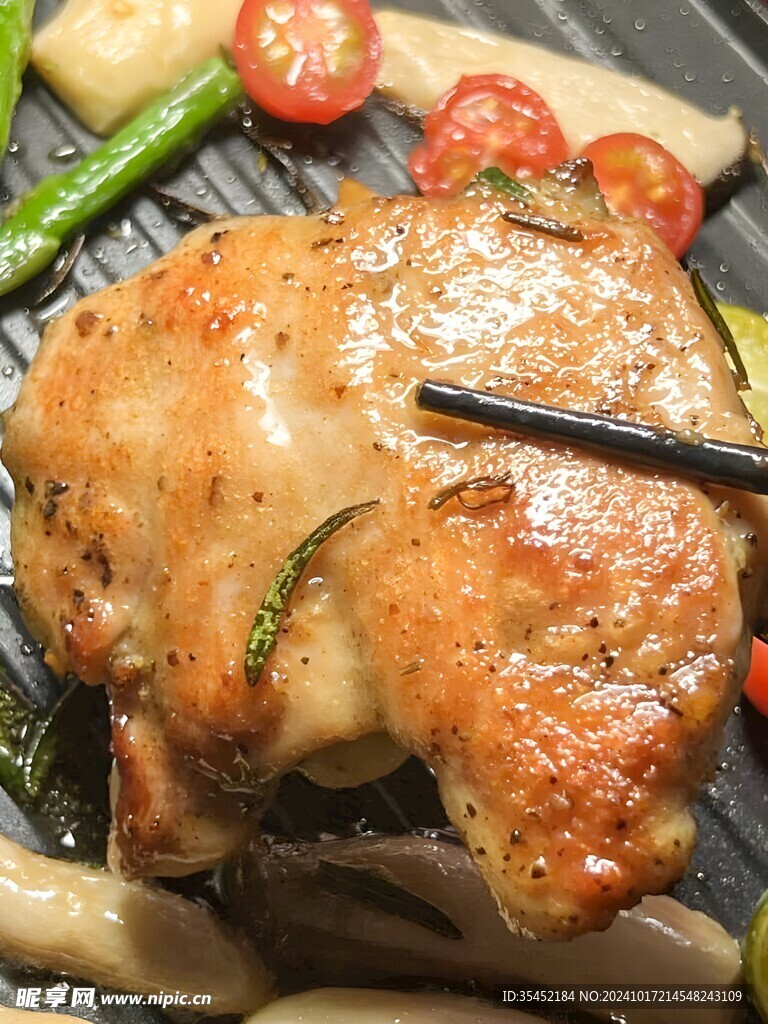 烤鸡排