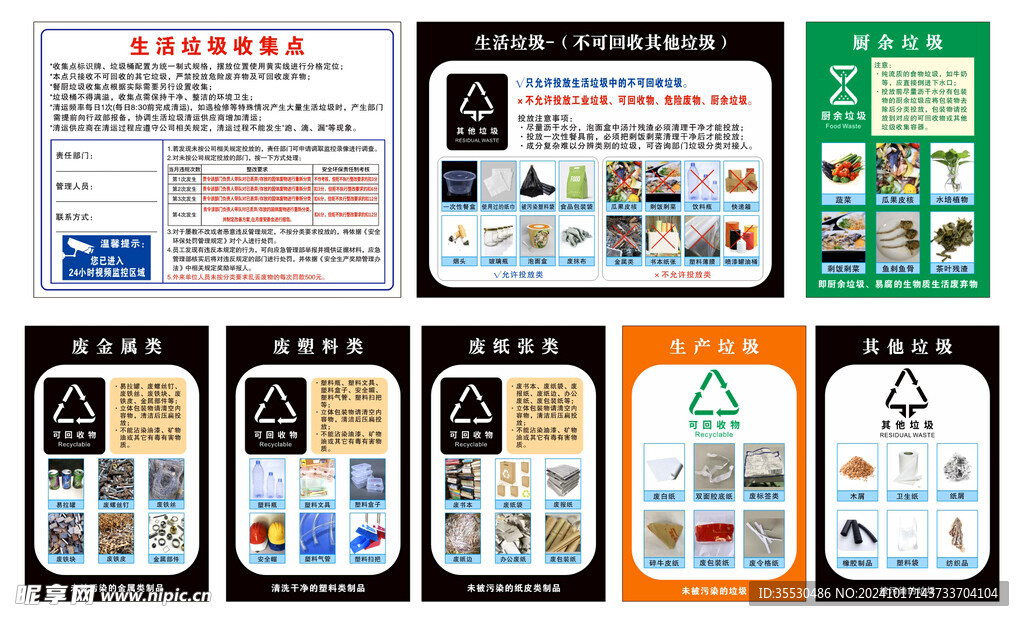 生活垃圾收集点 垃圾分类