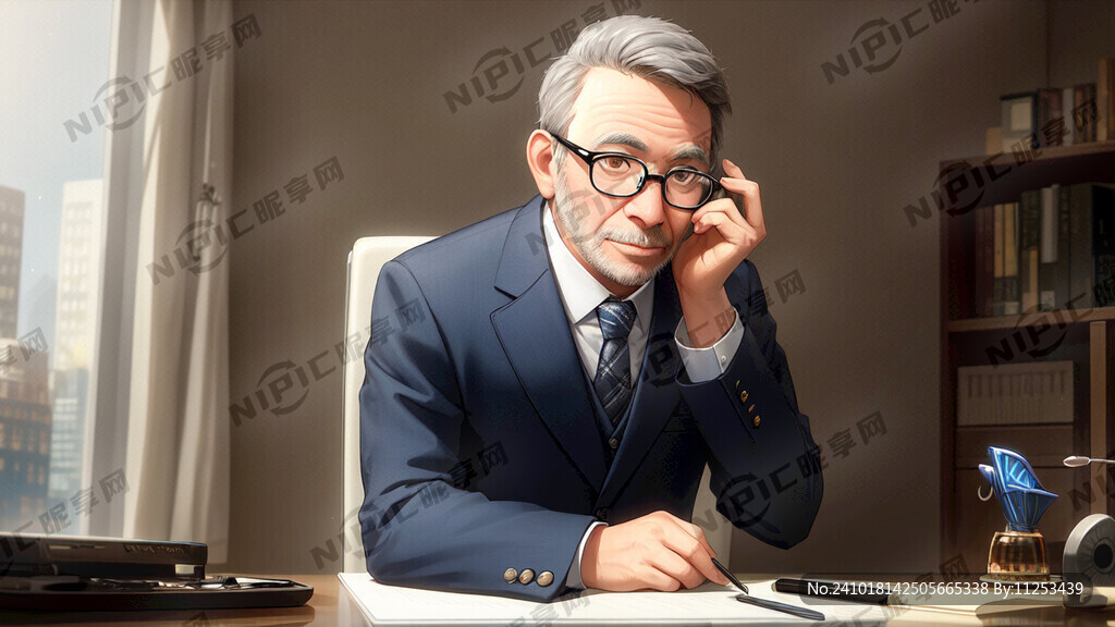 小老狒 上班族 皮克斯动画风格