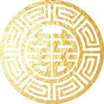 金色喜字 结婚 双喜 桃心喜