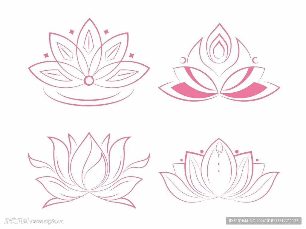 莲花图案