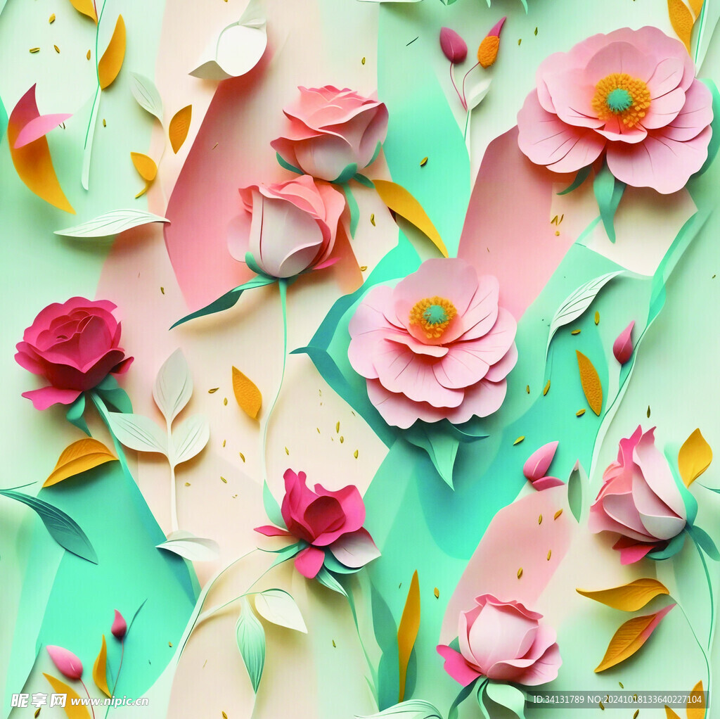 3D立体花