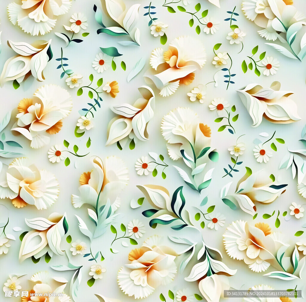 3D立体花