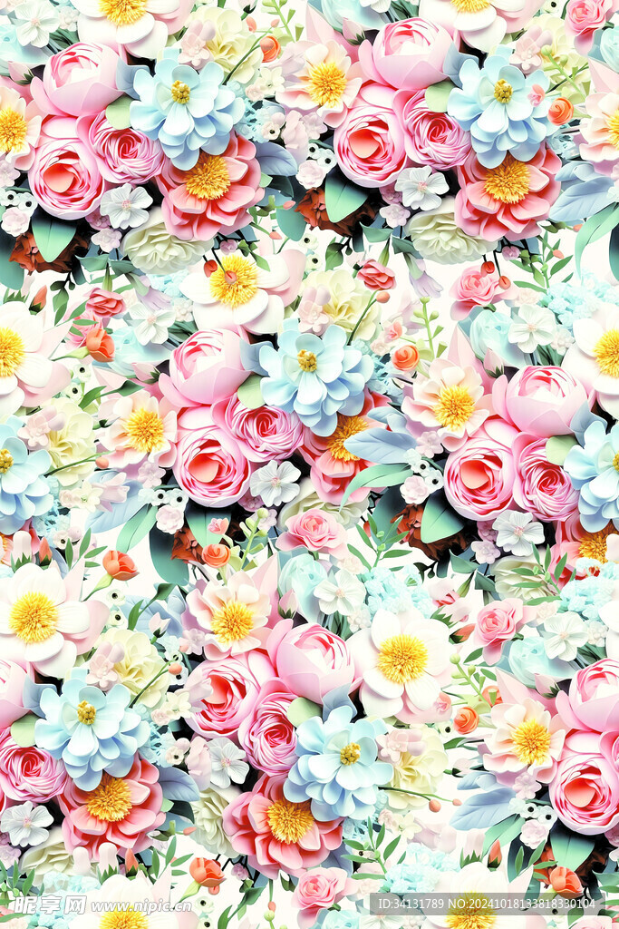 3D立体花