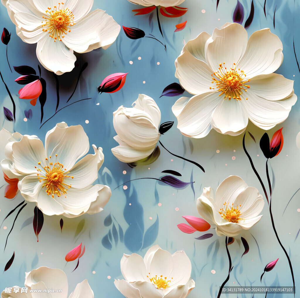 3D立体花