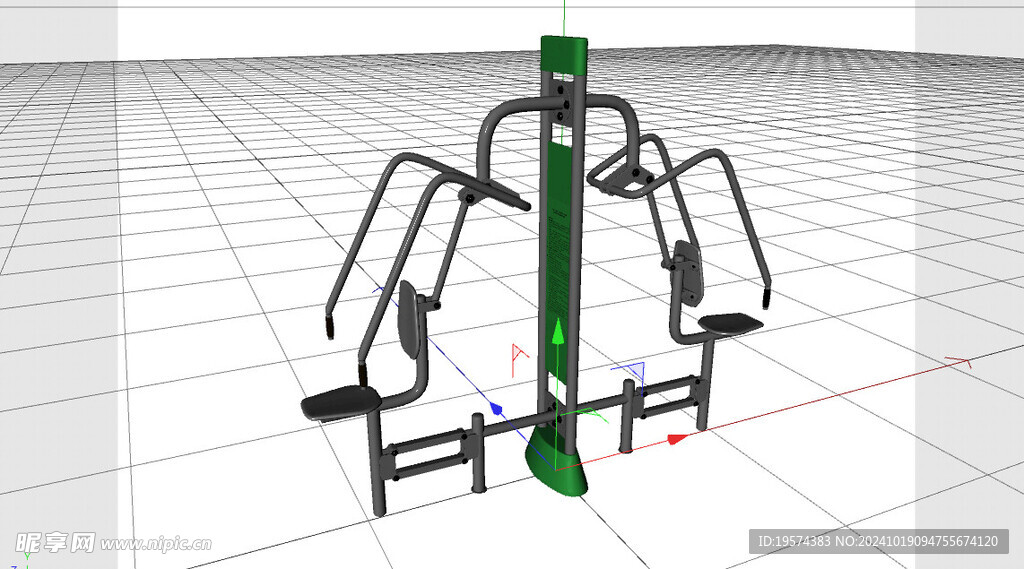 C4D模型 运动器材