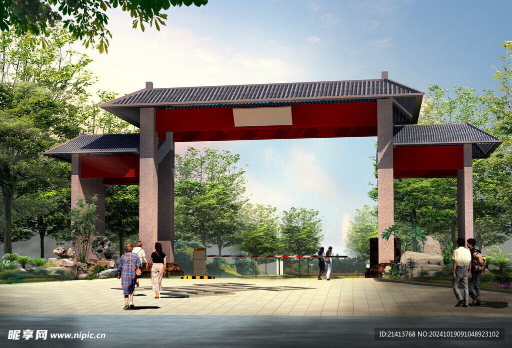 古典仿古建筑 