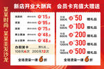 理发店开业活动海报