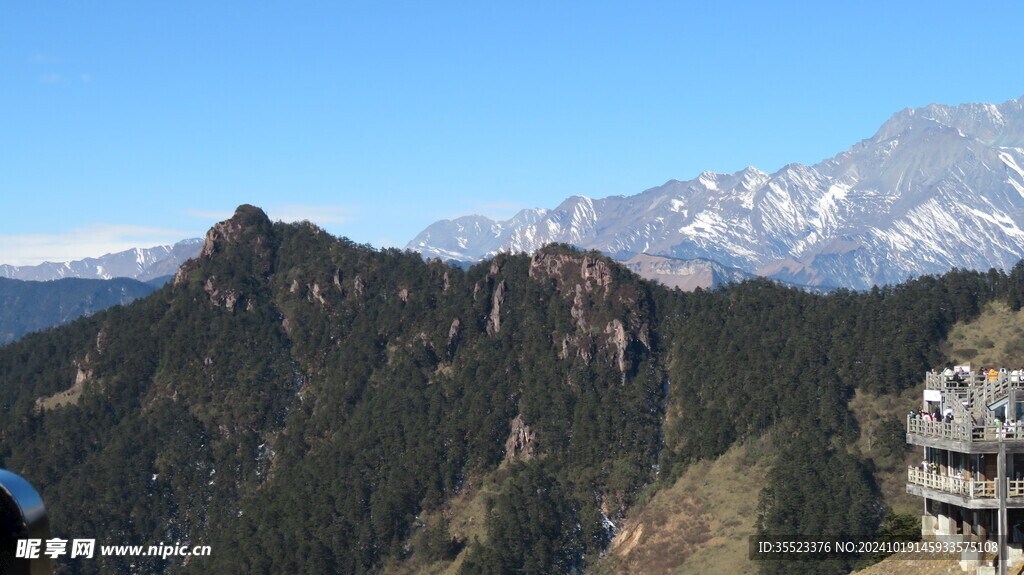 西岭雪山