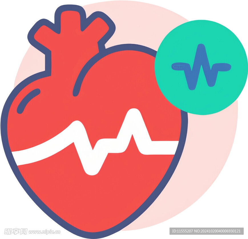 心脏救助医疗UI图标png免抠