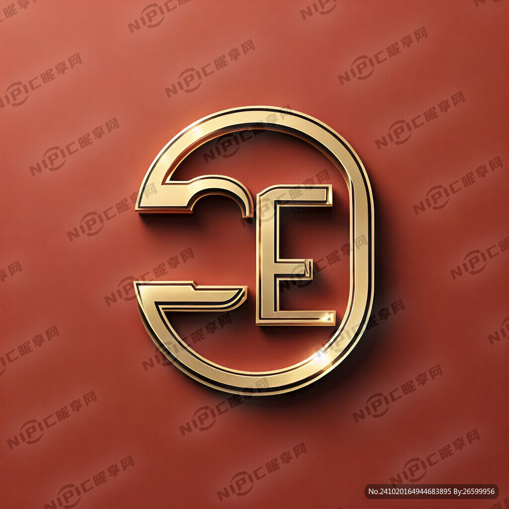 数字35设成标志 简洁 动感
