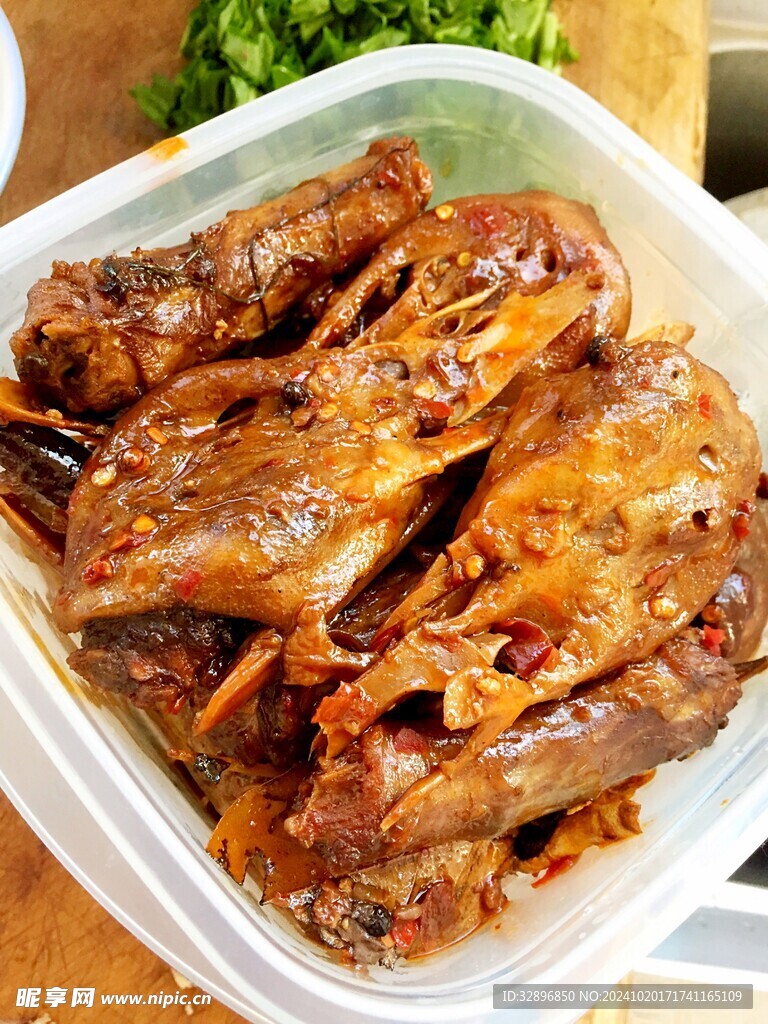 干锅鸭头