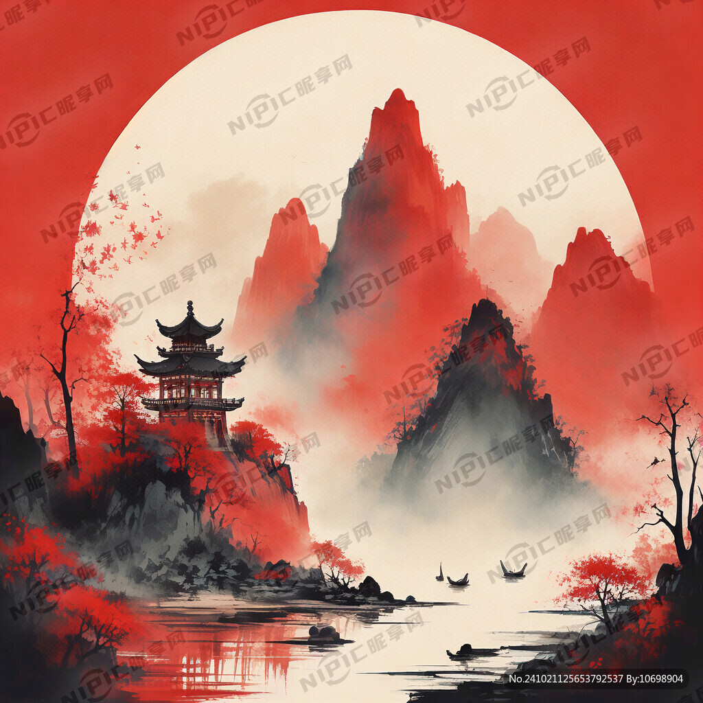 劳动风 中国红 中国风