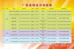 车行广告 矢量图  价目表