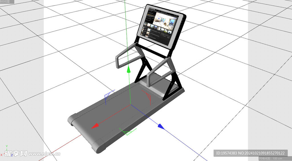 C4D模型 运动器材