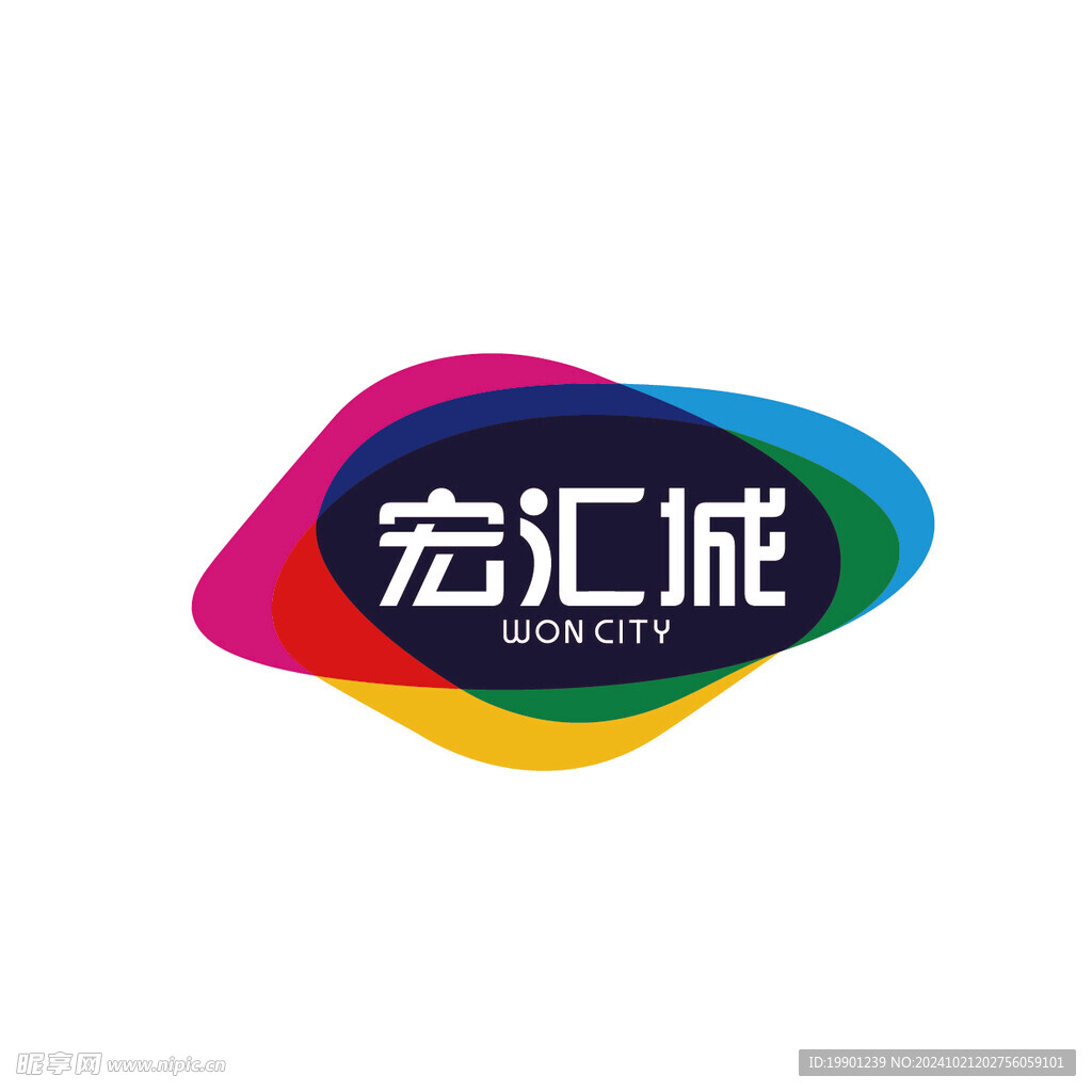 宏汇城矢量标志logo