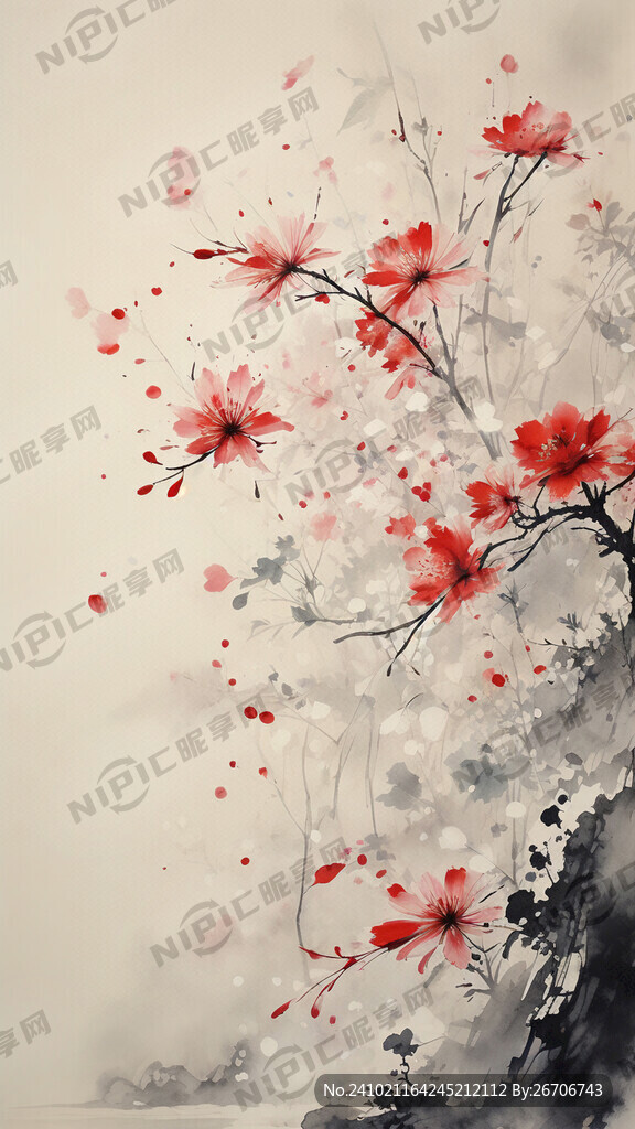 百花齐放 梦幻 二次元 国潮