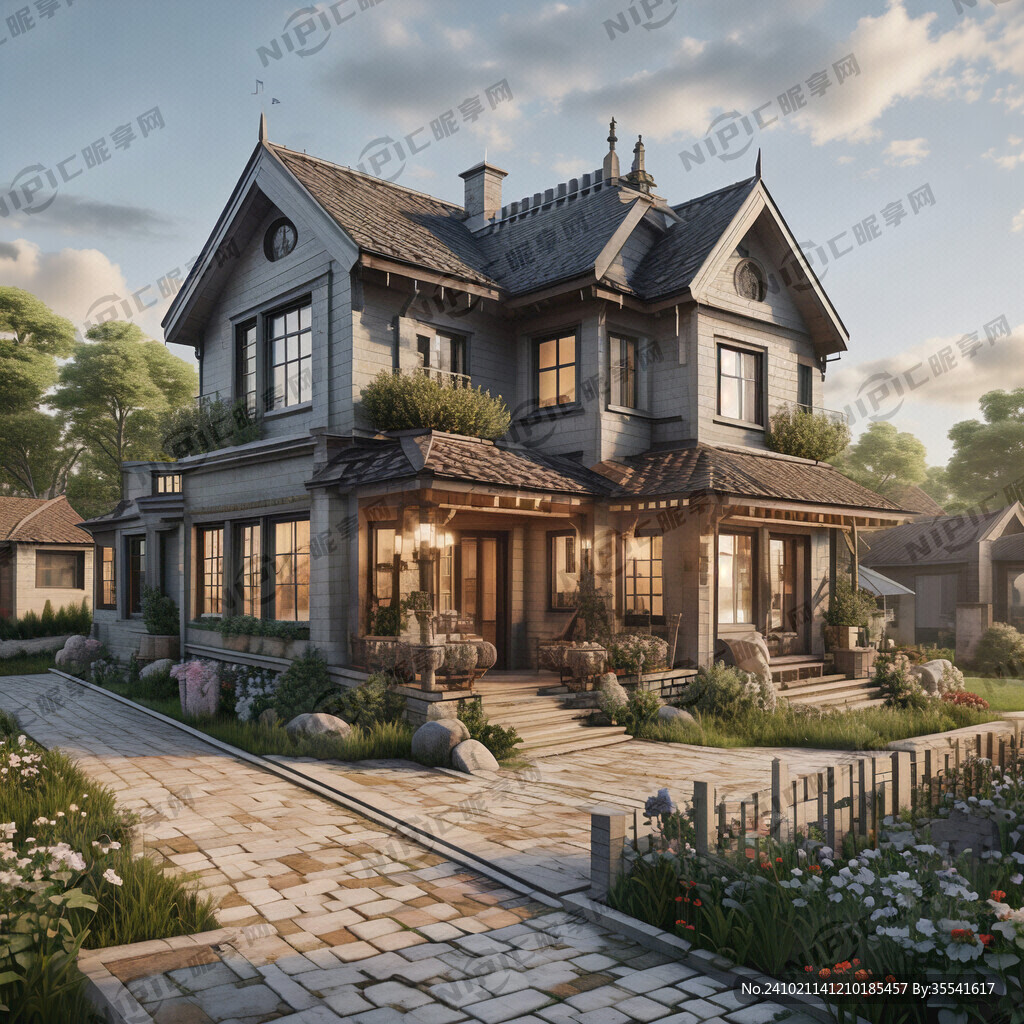 一层农村自建房带院子