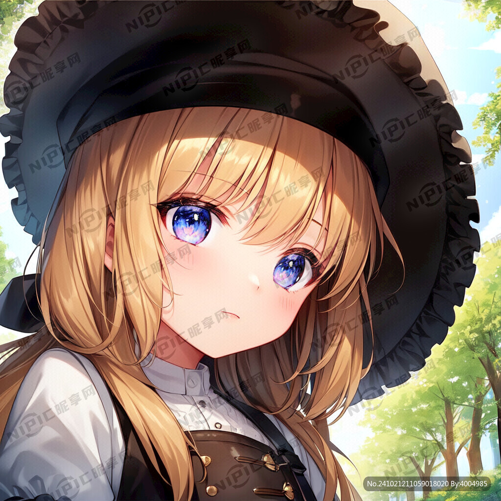 俄罗斯大头小女孩带帽子人物