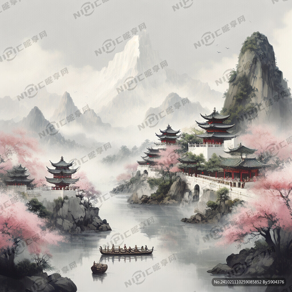 白色背景
