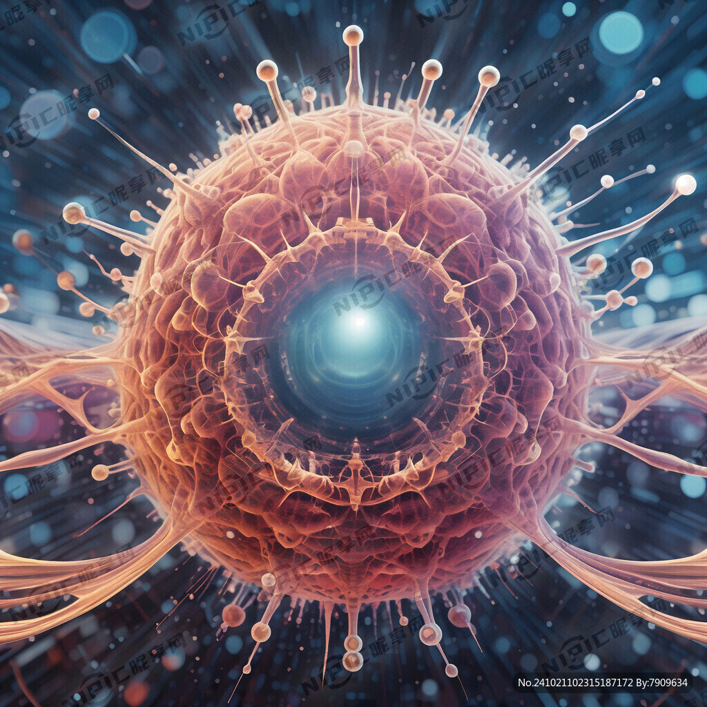生物基因科技 抽象背景