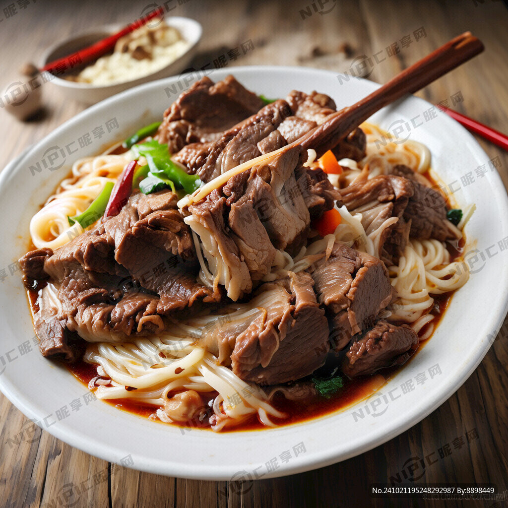 大块羊肉面条